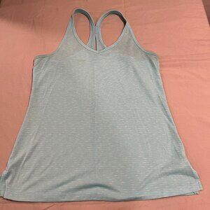 Cascade Sport Green/Blue Athletic Tank Size M